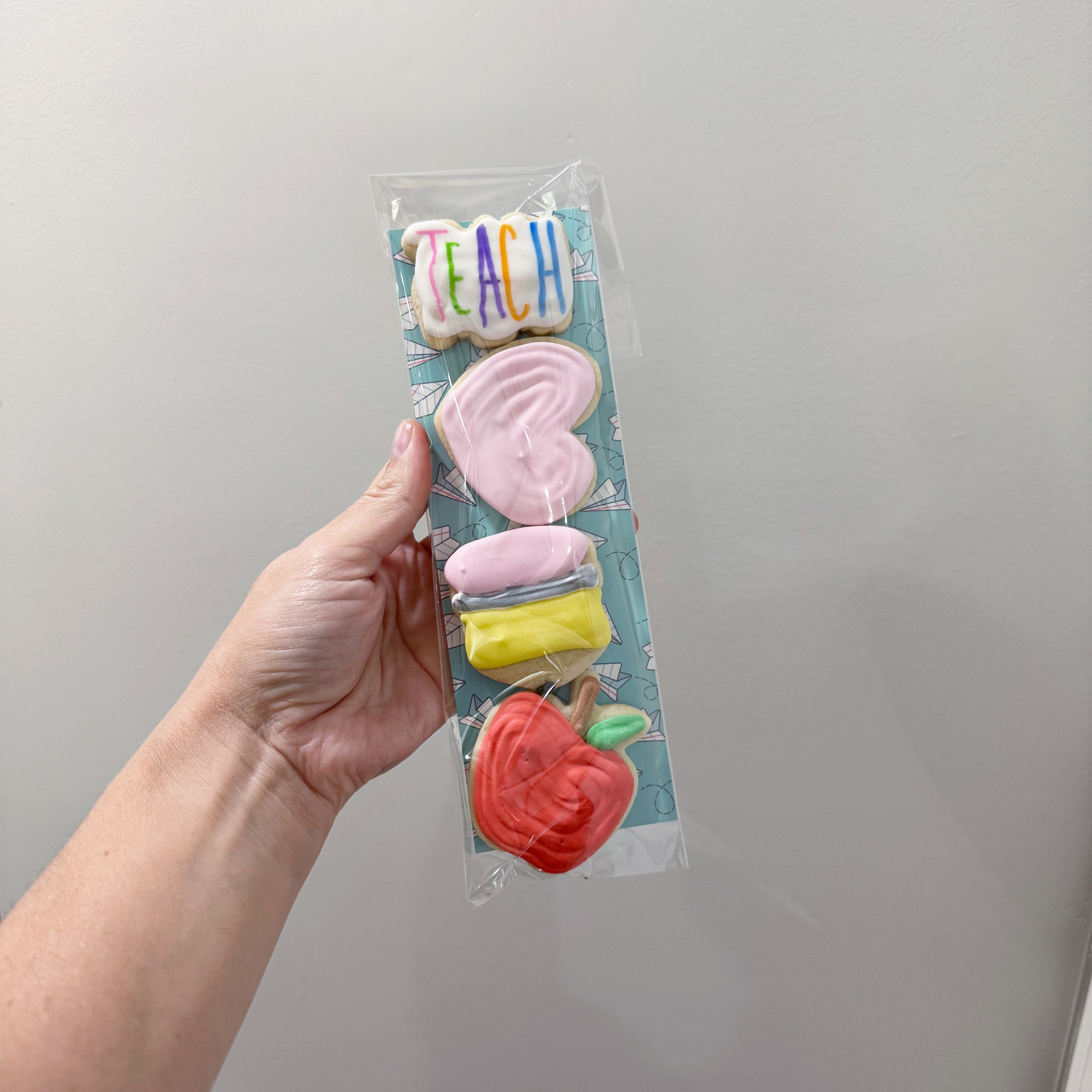 Teacher Appreciation Cookies - 4 pack - Flower Stand