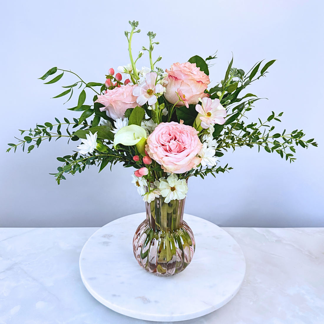 Best Friend - Beautiful Valentine Vase Arrangement