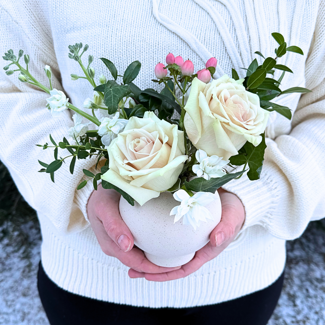 Natural Beauty - Petite Valentine Vase Arrangement