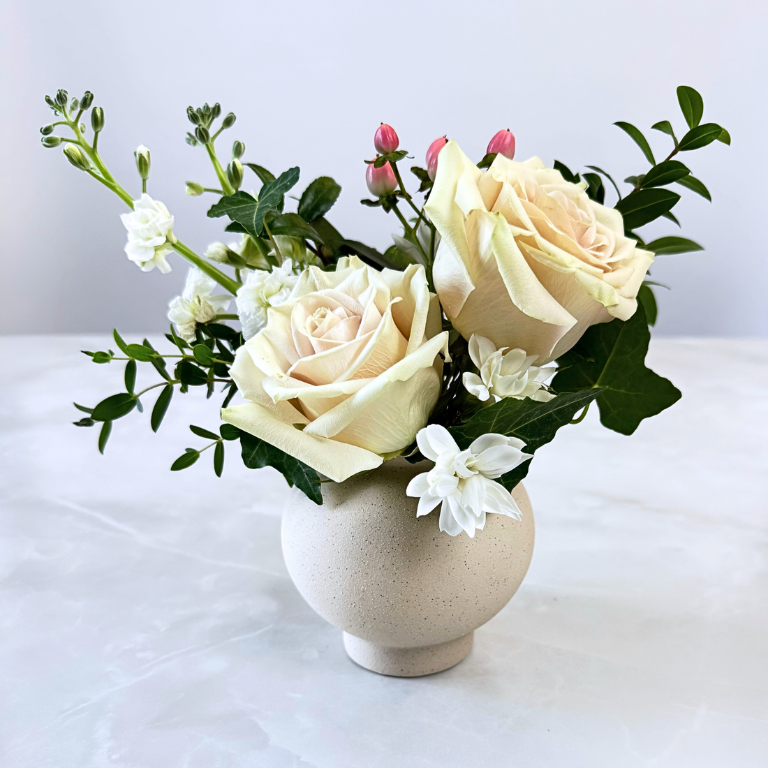 Natural Beauty - Petite Valentine Vase Arrangement